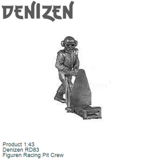 Product 1:43 | Denizen RD83 | Figuren Racing Pit Crew