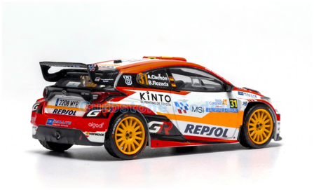 Product 1:43 | IXO-Models RAM1000.22 | Toyota GR Yaris Rally2 | Gazoo Racing Repsol 2025 #31 - A.Cach&oacute;n - B.Rozada