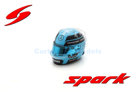 Product 1:5 | Spark 5HF185 | Bell Helmet | Mercedes-AMG Petronas F1 Team 2025 #63 - G.Russell