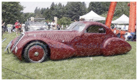 Product 1:18 | Looksmart LSAR01 | Alfa Romeo 8C 2300 Bordeaux 1932 #4