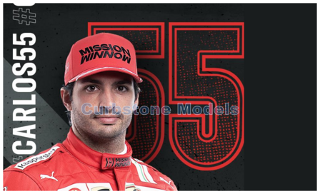 Product 1:43 | Looksmart LSF1036 | Scuderia Ferrari SF21 2021 #55 - C.Sainz