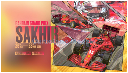 Product 1:43 | Looksmart LSF1035 | Scuderia Ferrari SF21 2021 #16 - C.Leclerc