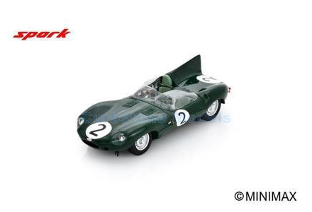 Product 1:43 | Spark S2933 | Jaguar Cars Ltd. D-Type S5.0 1956 #2 - P.Fr&egrave;re - D.Titterington 