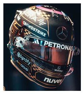 Product 1:5 | Spark 5HF236 | Bell Helmet | Petronas Mercedes AMG F1 Team 2025 #63 - G.Russell