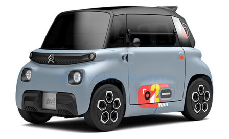 Product 1:43 | Norev 151527 | Citro&euml;n Ami Electric My Ami Pop Blue 2024