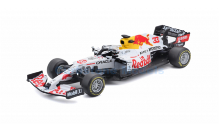 Product 1:43 | Bburago 18-38060 | Red Bull Racing RB16B Honda 2021 #33 - M.Verstappen