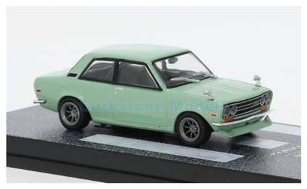 Product 1:64 | Tarmac Works T64R-052-GR | Datsun 510 Breight Green 1968