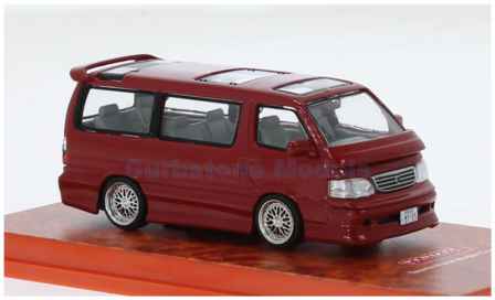 Product 1:64 | Tarmac Works T64R-078-RE | Toyota Hiace Waggon Custom Red