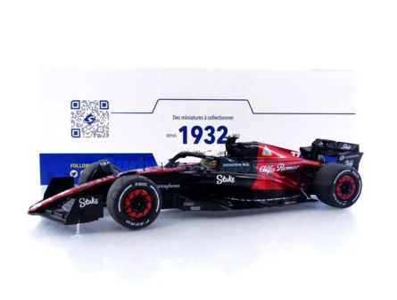 Product 1:18 | Solido 1811101 | Team Sake Alfa Romeo C43 2023 #77 - V.Bottas