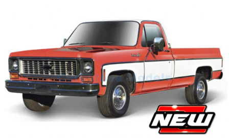 Product 1:18 | Maisto 31467R | Chevrolet C10 Cheyenne Super Red and White 1974