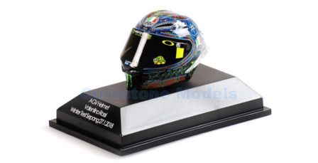 Product 1:8 | Minichamps 399180076 | Helm AGV 2018 - V.Rossi