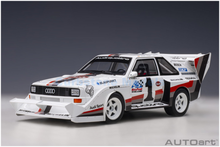 Product 1:18 | Autoart 88700 | Audi Sport Quattro S1 1987 #1 - W.R&ouml;hrl