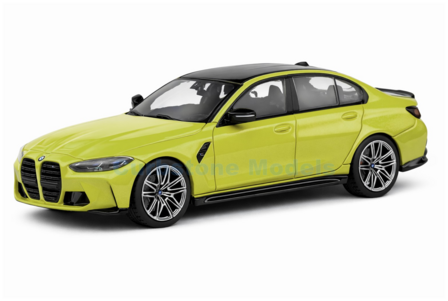 Product 1:43 | Solido S4315303 | BMW M3 Competition (G80) Sao Paulo Yellow 2023
