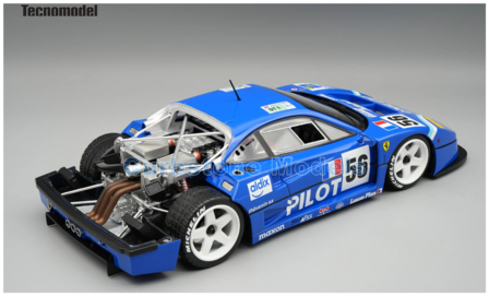 Product 1:18 | Tecnomodel TM18429F | Ferrari F40 LM | Fert&eacute; Pilot Racing 1996 #56 - M.Fert&eacute; - O.Th&eacute;venin - N.Leboiss