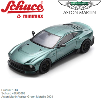 Product 1:43 | Schuco 43U00063 | Aston Martin Valour Green Metallic 2024