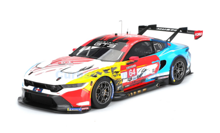 Product 1:18 | Top Speed TS0602 | Ford MultiMatic Motorsport Mustang GT3 (GTD) 2024 #64 - M.Rockenfeller - C.Mies - H.Tincknell