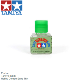 Product  | Tamiya 87038 | Hobby Cement Extra Thin