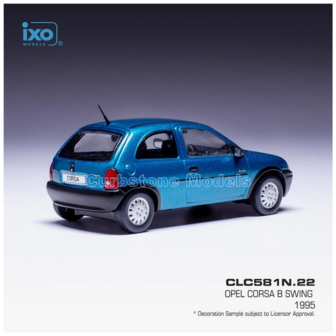 Product 1:43 | IXO-Models CLC581N.22 | Opel Corsa B Swing Green 1995