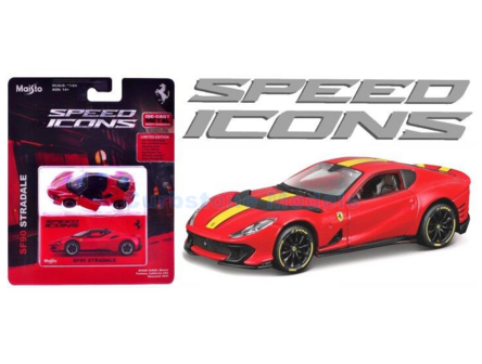 Product 1:64 | Maisto 15709 | Ferrari 812 Competizione Red and Yellow