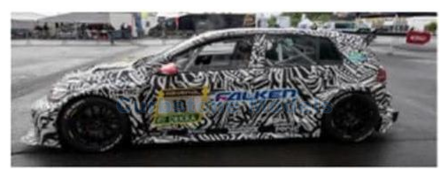 Product 1:43 | Spark SG944 | Volkswagen Golf 7 Gti TCR Clubsport | Max Kruse Racing 2024 #10 - M.Wasel - T.Hochwind - B.Cartery