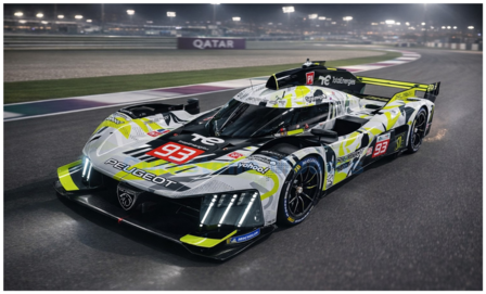 Product 1:18 | Solido SO1812501 | Peugeot TotalEnergies 9x8 2025 #93 - M.Jensen - J.Verge - P.di Resta