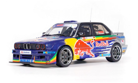 Product 1:18 | Otto Mobile OT0486 | BMW M M3 (E30) V8 D1 | Red Bull Driftbrothers 2023 #229 - E.Hountondji