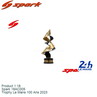 Product 1:18 | Spark 18AC005 | Trophy Le Mans 100 Ans 2023