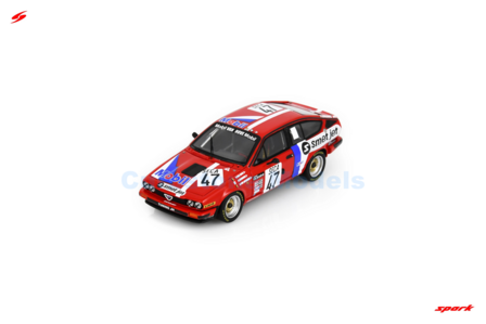 Product 1:43 | Spark SB543 | Alfa Romeo GTV6 1982 #47 - R.van Hove - D.van Mieghem - D.Snobeck