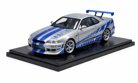 Product 1:18 | Solido S2600001 | Nissan Skyline GT-R (R34) The Fast and the Furious 1999