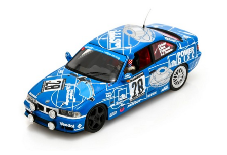 Product 1:43 | Spark 43NUR1997 | BMW M3 E36 | Scuderia Augustusburg Br&uuml;hl e. V. im ADAC 1997 #28 - J.Scheid - S.Reck Schmitz -