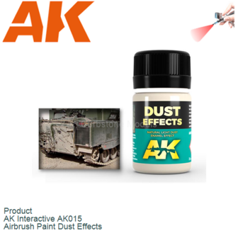 Product  | AK Interactive AK015 | Airbrush Paint Dust Effects