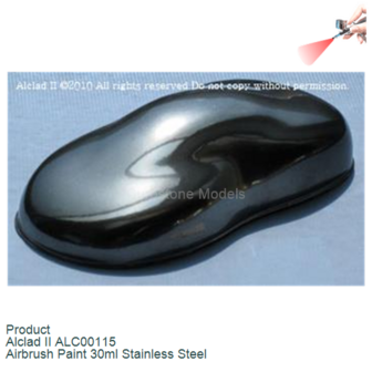 Product  | Alclad II ALC00115 | Airbrush Paint 30ml Stainless Steel