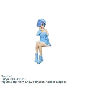 Product  | Furyu GSFR95913 | Figure Zero Rem Snow Princess Noodle Stopper