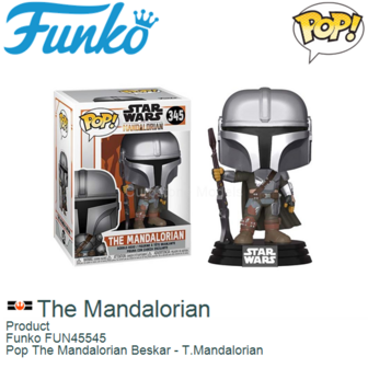 Product  | Funko FUN45545 | Pop The Mandalorian Beskar - T.Mandalorian