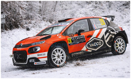 Product 1:43 | IXO-Models RAM1030.22 | Citroen C3 Rally2 | 2C junior Team 2026 #28 - Y.Rossel - G.Mercoiret