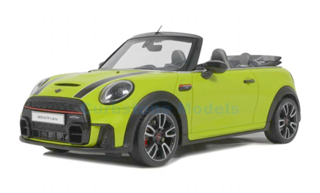 Product 1:18 | Otto Mobile OT1303 | Mini John Cooper Works Cabrio Yellow 2021