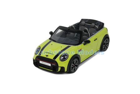 Product 1:18 | Otto Mobile OT1303 | Mini John Cooper Works Cabrio Yellow 2021