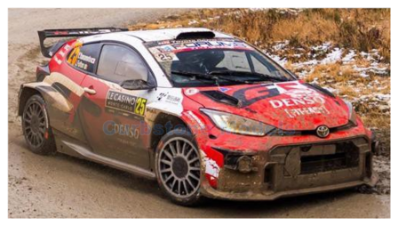 Product 1:43 | Spark S6926 | Toyota Gazoo Racing Printsport GR Yaris Rally2 2026 #25 - J.Fulton - Y.Yamamoto