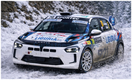 Product 1:43 | Spark S6941 | Lancia Ypsilon HF Rally4 | GianCarlo de Matteis 2026 #70 - G.de Matteis - G.Bico