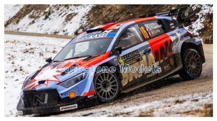 Product 1:43 | Spark S6918 | Hyundai Shell Mobis WRT i20 N Rally1 2026 #16 - A.Fourmaux - A.Coria