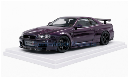Product 1:43 | Solido S4318201 | Nissan Skyline GT-R (R34) Z-Tune Midnight Purple 1999