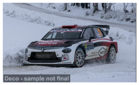 Product 1:18 | IXO-Models 18RMC273A.22 | Lancia Corse HF Ypsilon HF Integrale Rally2 2024 #21 - Y.Rossel - A.Dunand