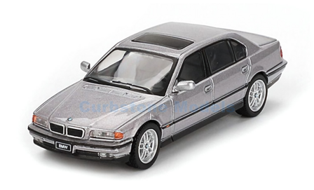Product 1:64 | MiniGT MGT00792 | BMW 750 IL (E38) Silver Metallic 2000