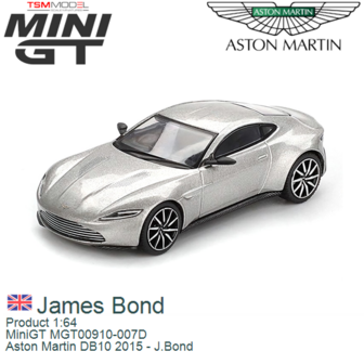 Product 1:64 | MiniGT MGT00910-007D | Aston Martin DB10 2015 - J.Bond