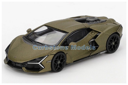 Product 1:64 | MiniGT MGT01136 | Lamborghini Revuelto Matt Green - Verde Gea Matte 2023