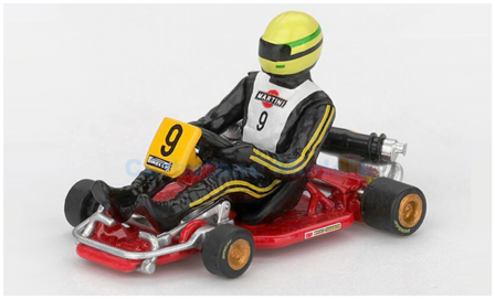 Product 1:64 | MiniGT MGT01155-L | DAP Kart 135cc 1981 - A.Senna