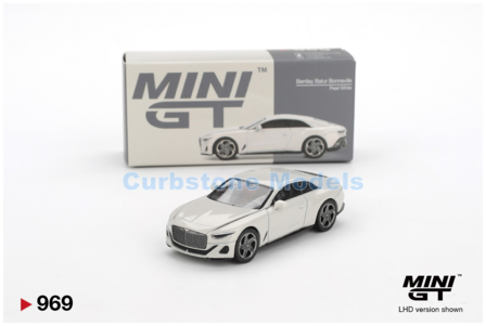 Product 1:64 | MiniGT MGT00969 | Bentley Batur Bonneville Pearl White 2022