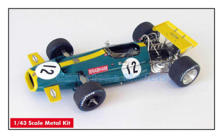 Product 1:43 | Tameo TWU030 | Brabham BT33 Ford 1970 #12 - J.Brabham