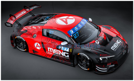 Product 1:24 | MENG CS-009 | Audi R8 LMS GT3 EVO II | Absolute Racing 2024 #27 - L.Vincent