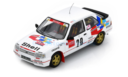 Product 1:43 | Spark S9454 | Peugeot 309 Gti 1990 #20 - F.Delecour - C.Gilbert (Tilber)